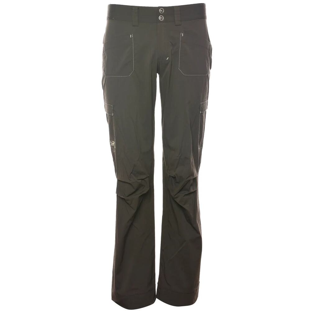 Arc'tery Parapet Trail Pant Women's Size 6 In Dark Green Bootcut Hiking Outdoor